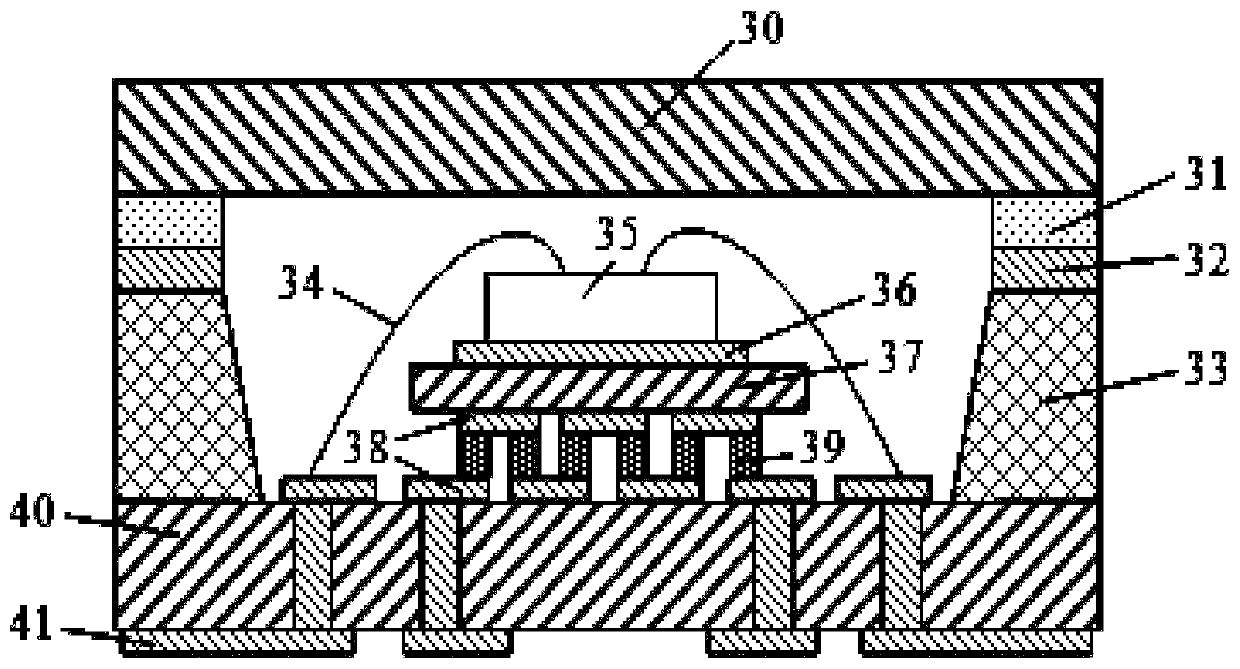 Airtight packaging structure of integrated thermoelectric refrigerator and preparation method thereof