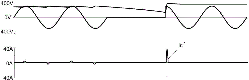 Air conditioner and power supply control circuit of fan for air conditioner