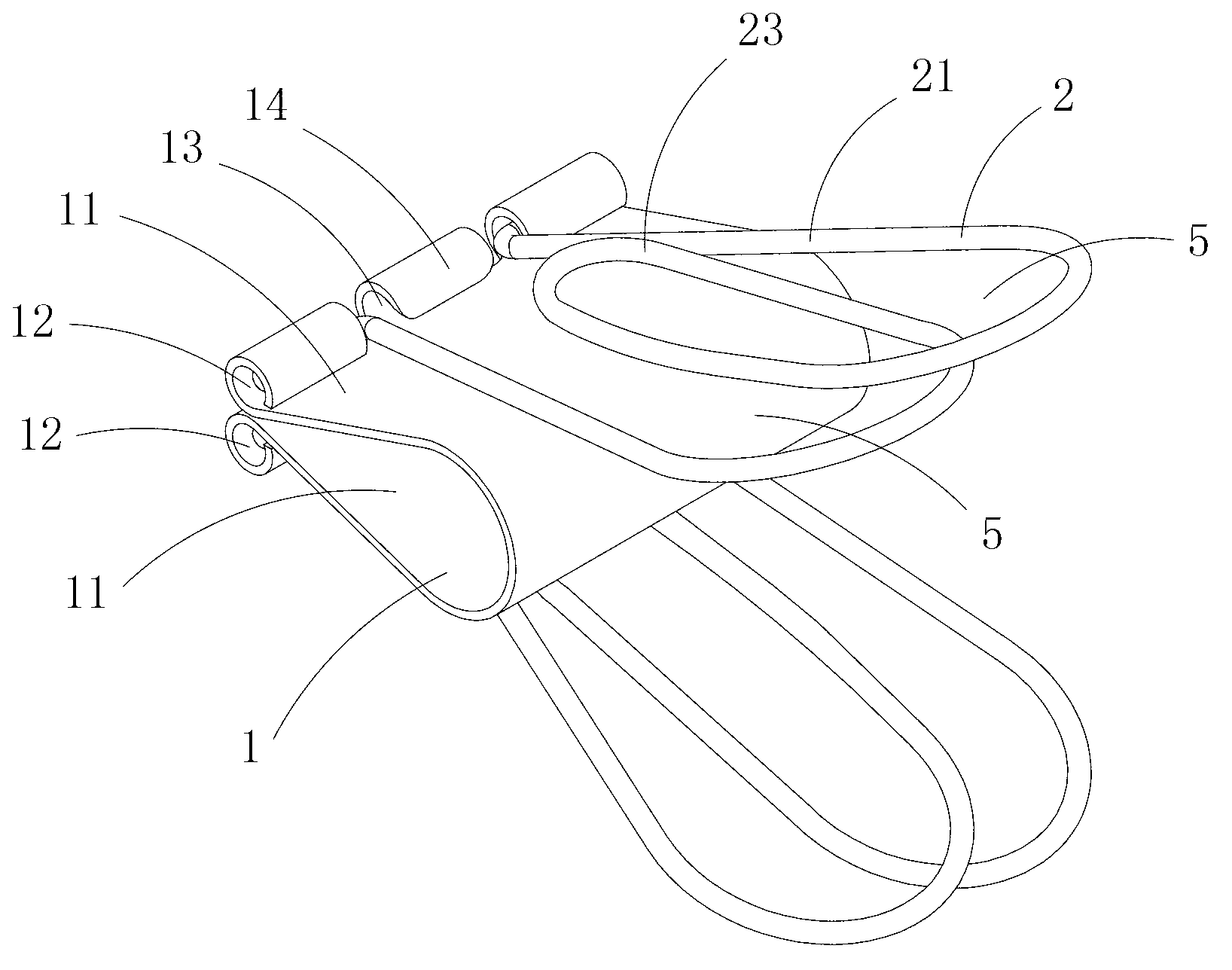 Long-tail clamp