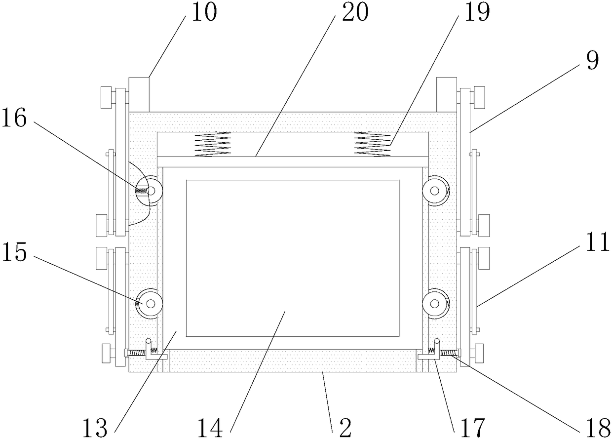 Photovoltaic assembly protecting device convenient to mount