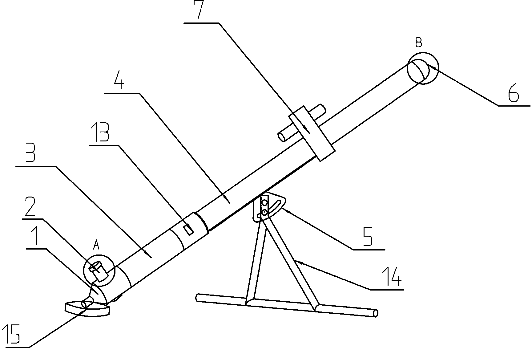 Rocket type line-throwing life-saving device