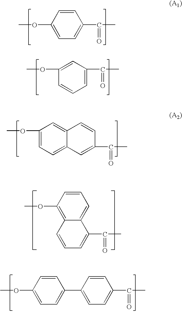 Liquid crystalline polyester composition