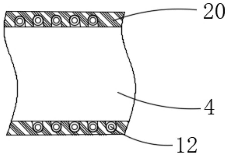 Calendering device of extrusion casting machine