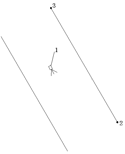 Non-fixed measuring station truss vehicle track position checking method