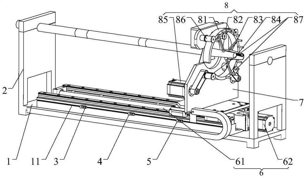 Cable stripping device and stripping method