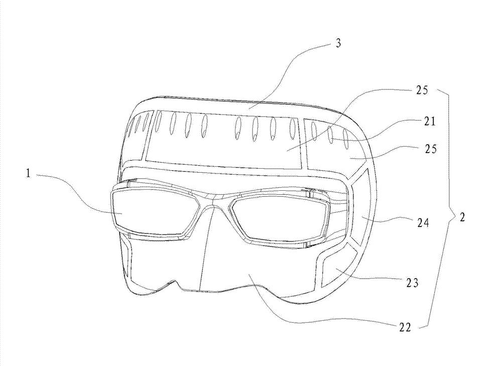 Self-adjustment mask