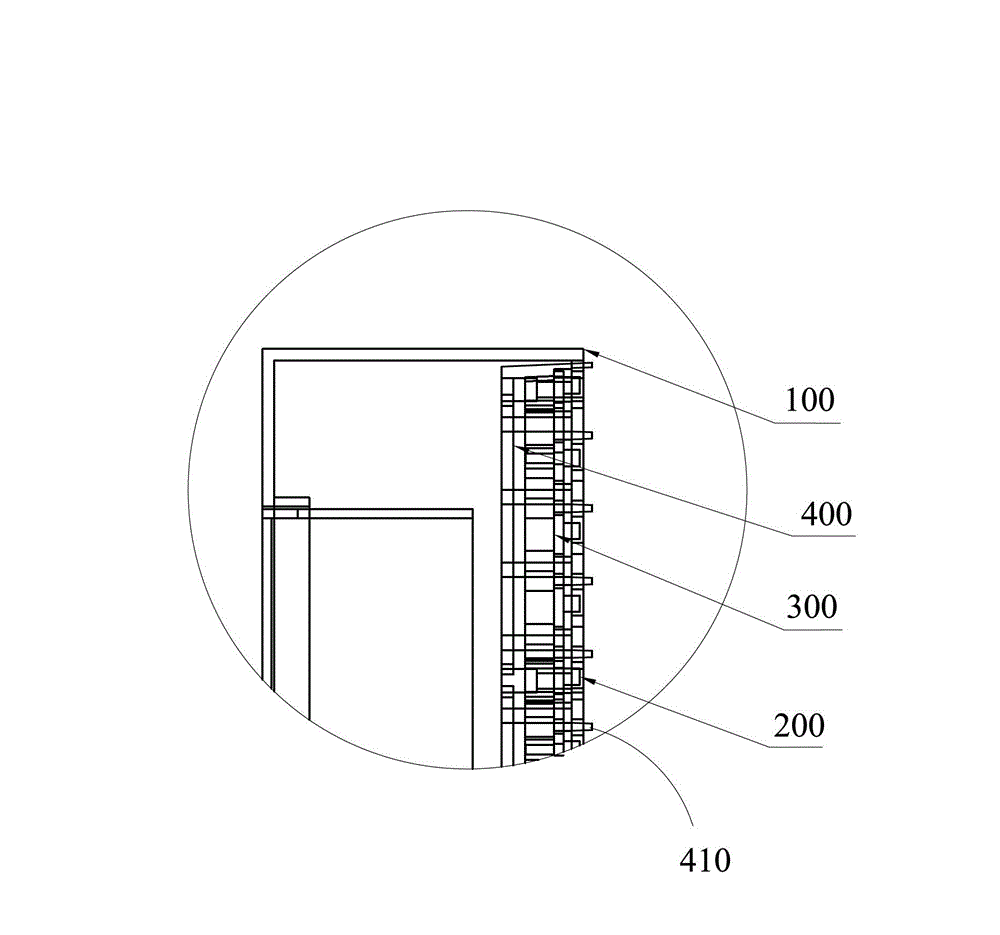 Outdoor LED (Light-Emitting Diode) grid screen