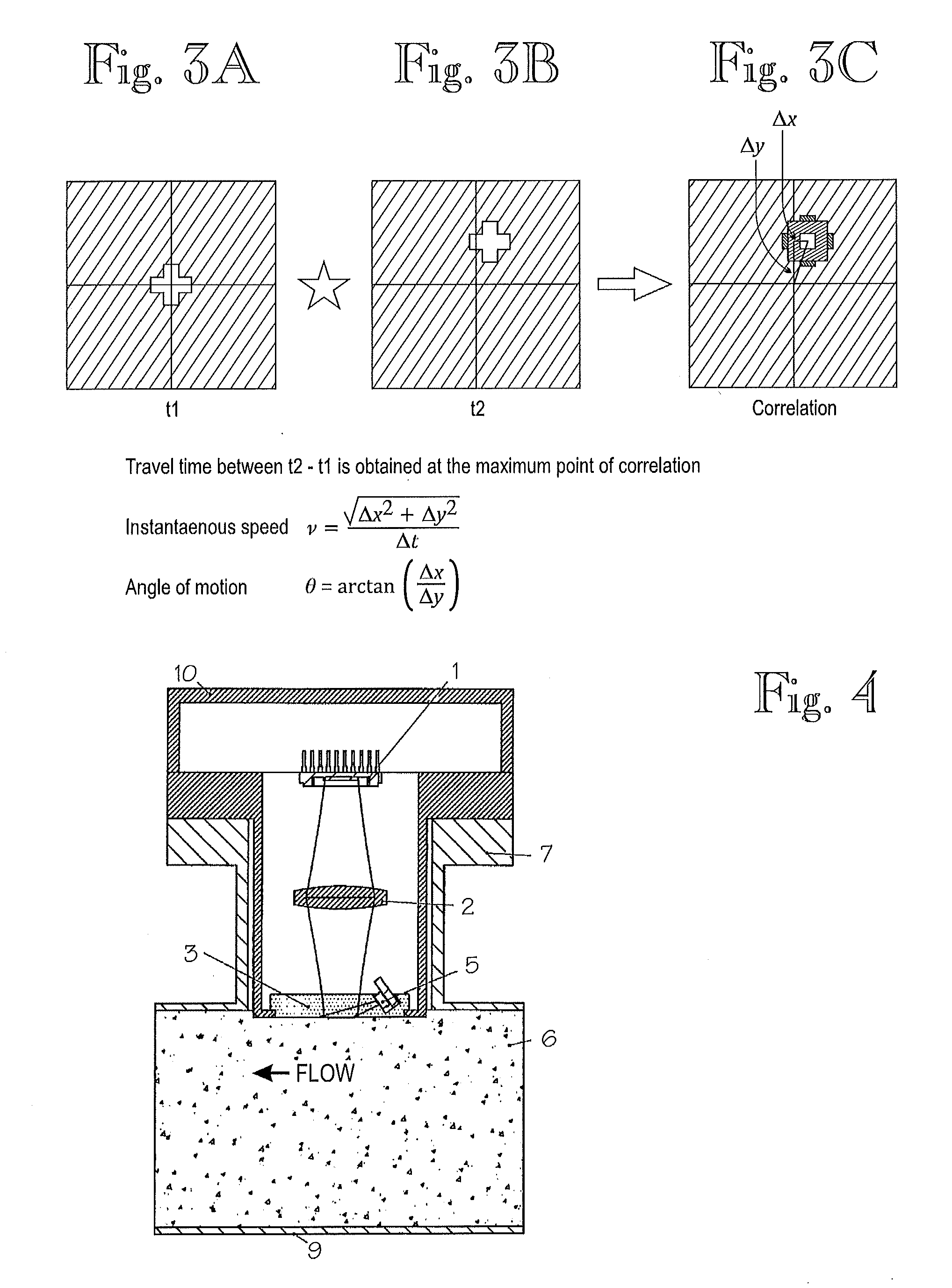 Method and arrangement for measuring flow rate of optically non-homogeneous material