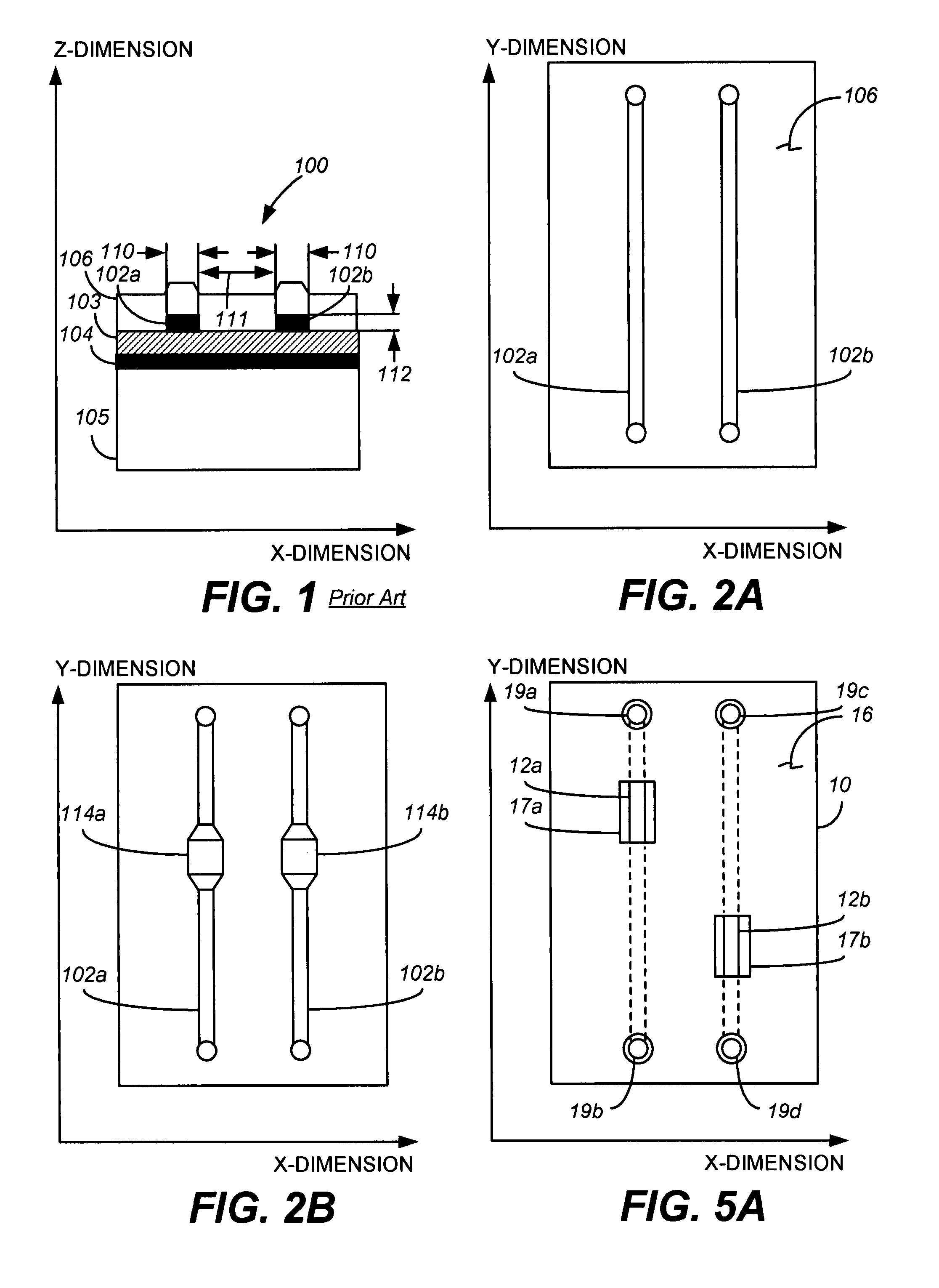 Printed circuit board test access point structures and method for making the same