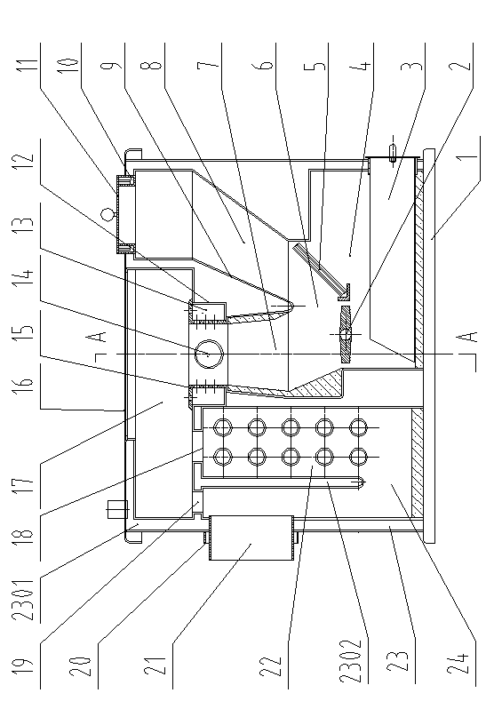 Downdraft biomass gasification combustion cooking and heating furnace