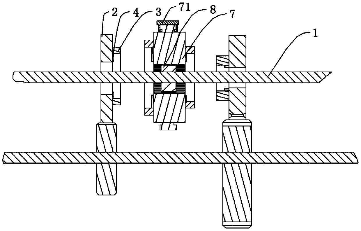 Magnetic synchronizer and transmission