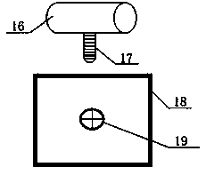 Color measuring device and method for colored holographic picture