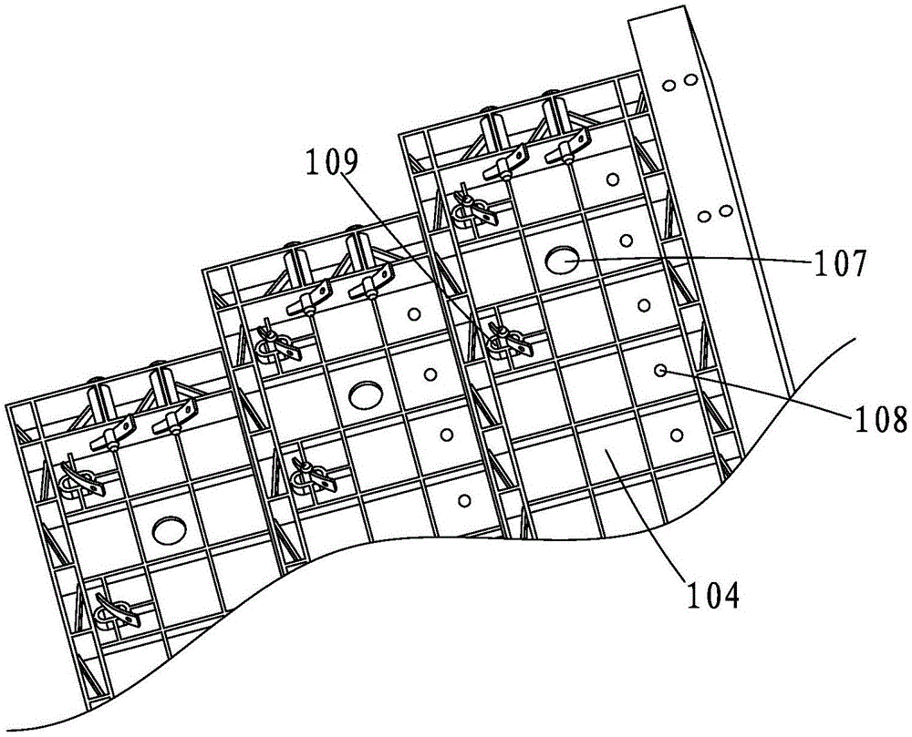 Composite building template compound system