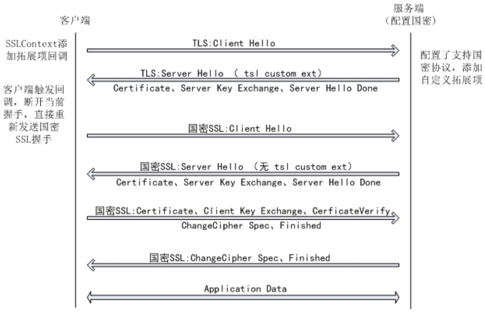 Secure transport layer protocol detection method and device, computer equipment and storage medium