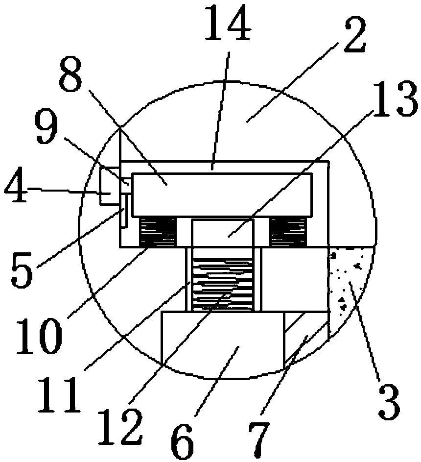 Dustproof structure and semiconductor display comprising dustproof structure