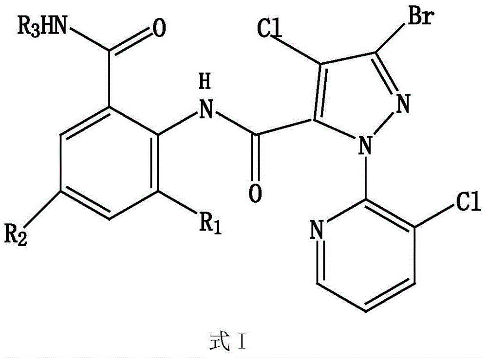 Dihalopyrazole amide and lufenuron compound insecticidal composition