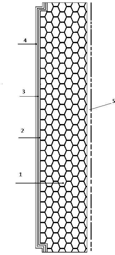 Heat-preserving decorative mold board for outer wall body and manufacturing method thereof