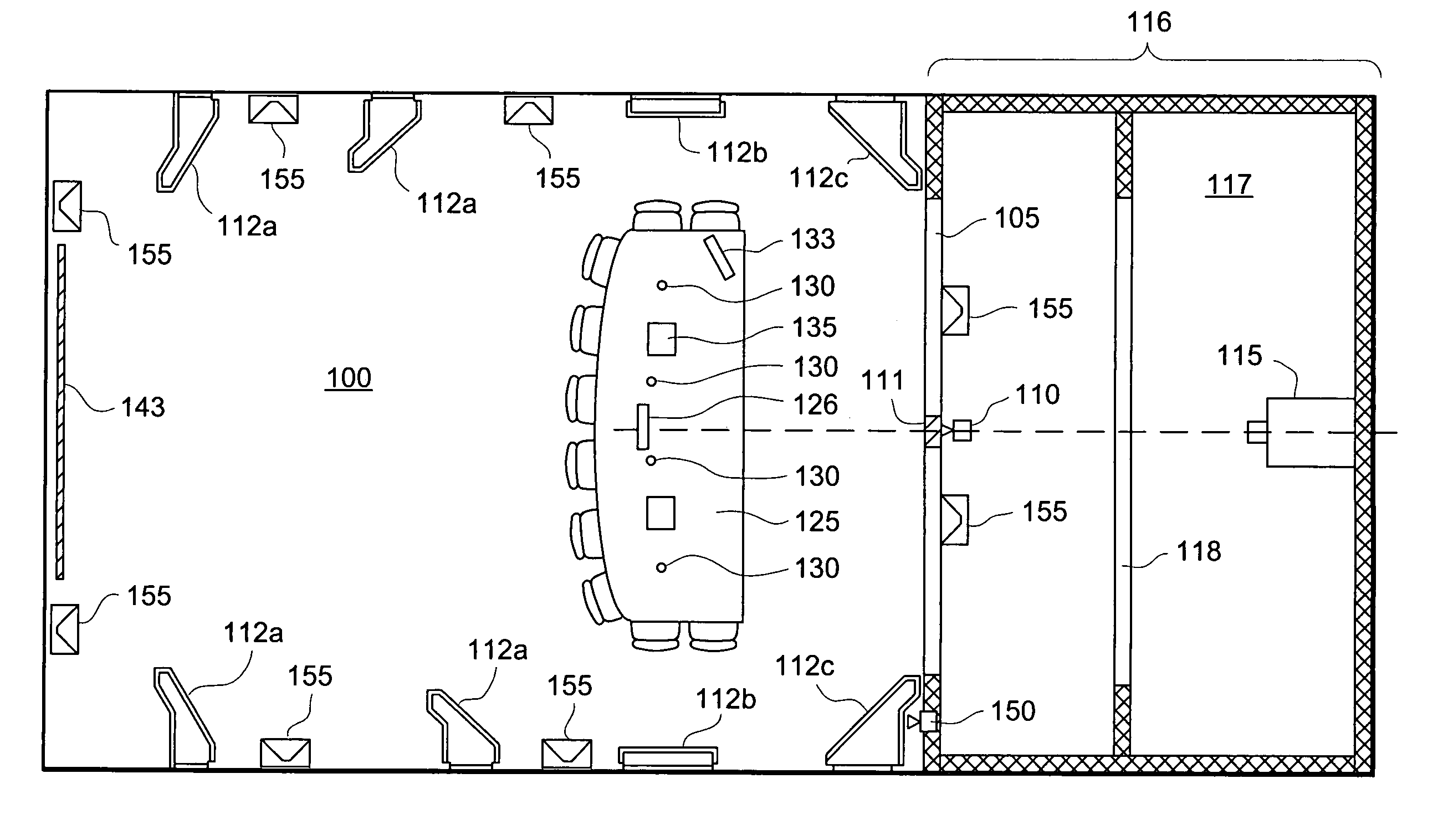 Virtual conference room