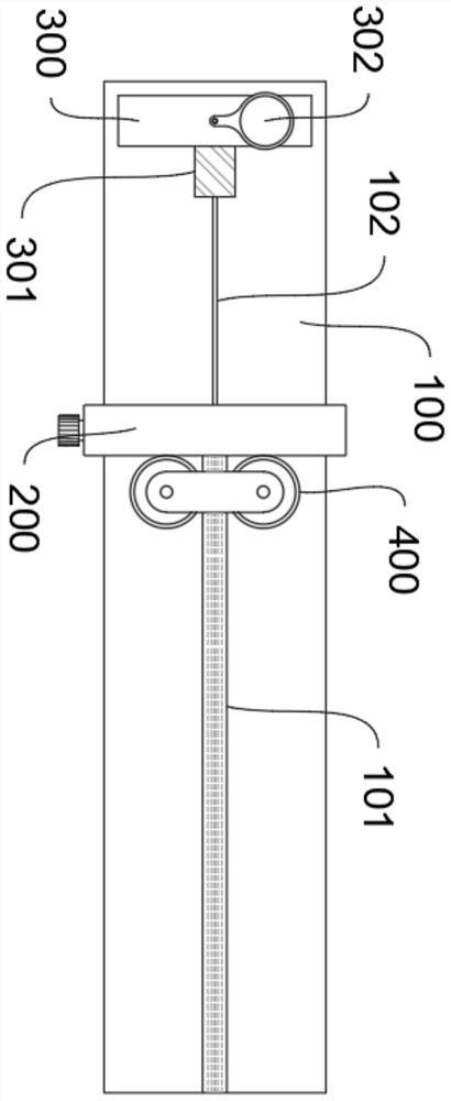 Optical cable stripping device