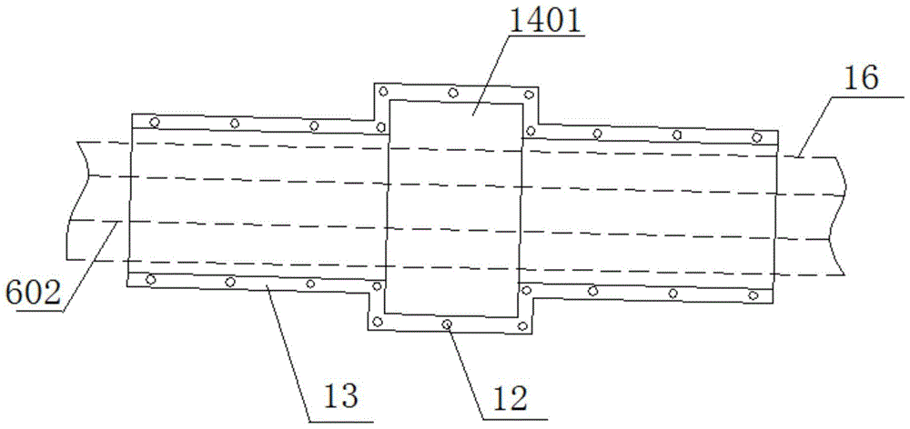 A ring-shaped partition wall recovery system and method for waste heat of rotary kiln products calcined with pellets