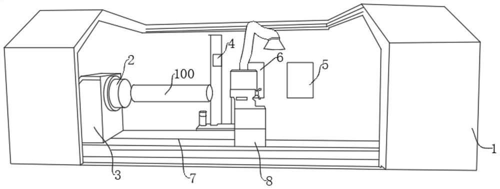 Special machine tool equipment for laser cladding of high-entropy alloy