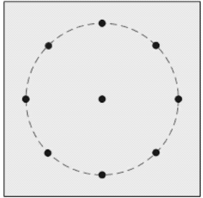 Ultrasonic Lamb wave local circulation scanning probability reconstruction tomography method