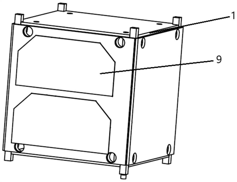 Cubesat framework based on 3D printing