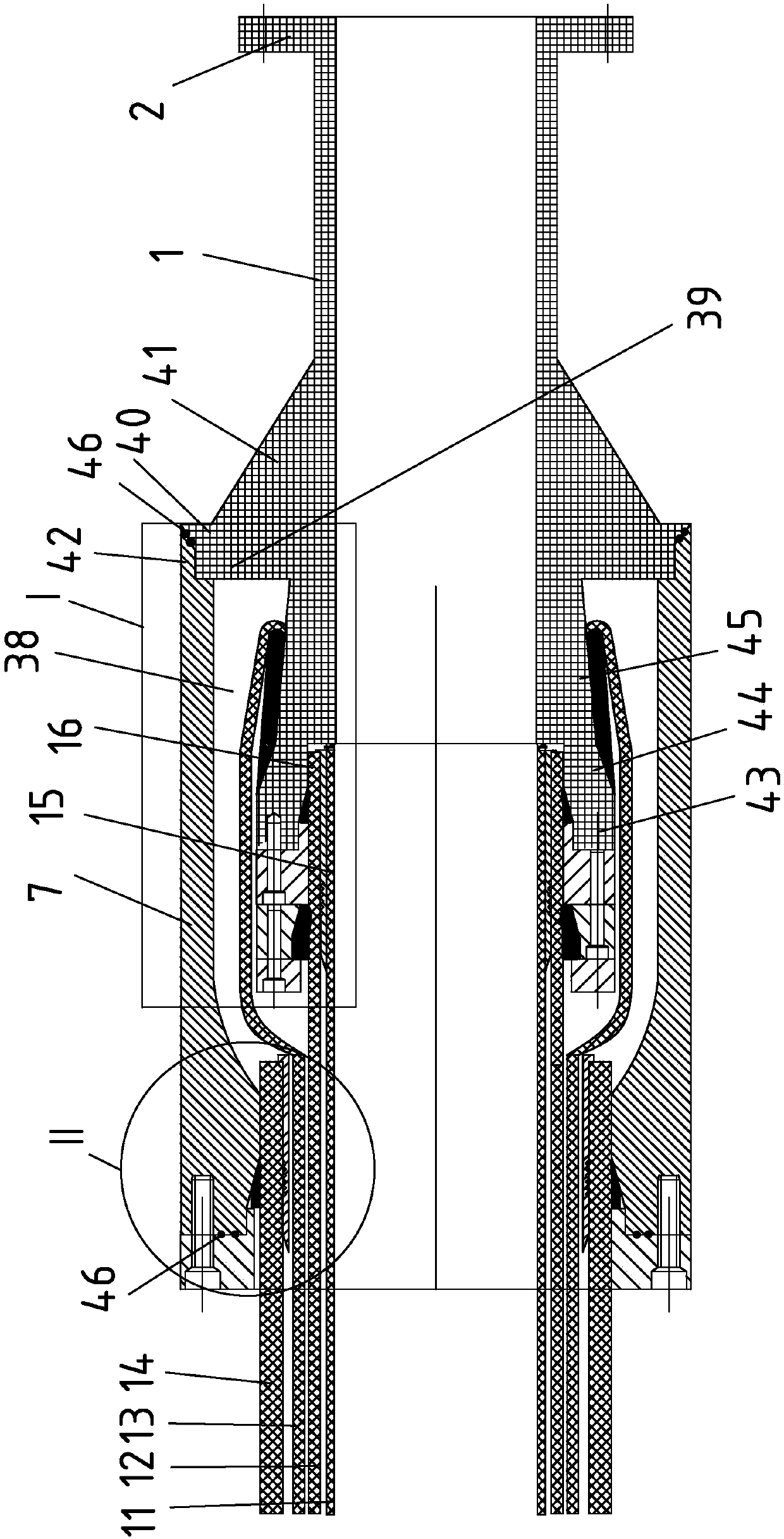 High-performance ultra-deep water non-bonded pipe joint