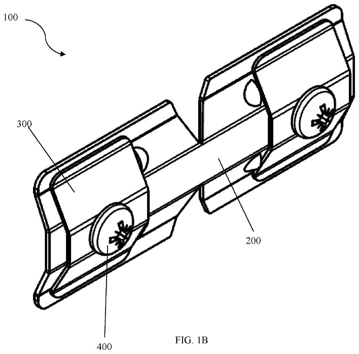 Splice plate with a cam lock