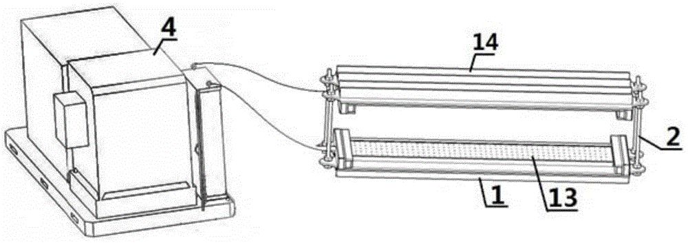 High molecular material surface modification discharge reactor