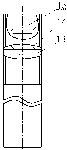 High-speed spinning cup internal flow field dynamic pressure wireless measuring device