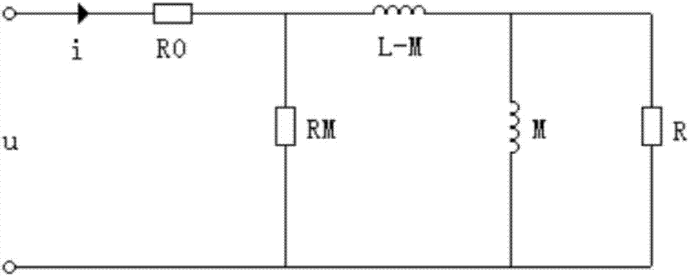 Method for weighing molten iron in electric induction furnace online based on distributed parameter model