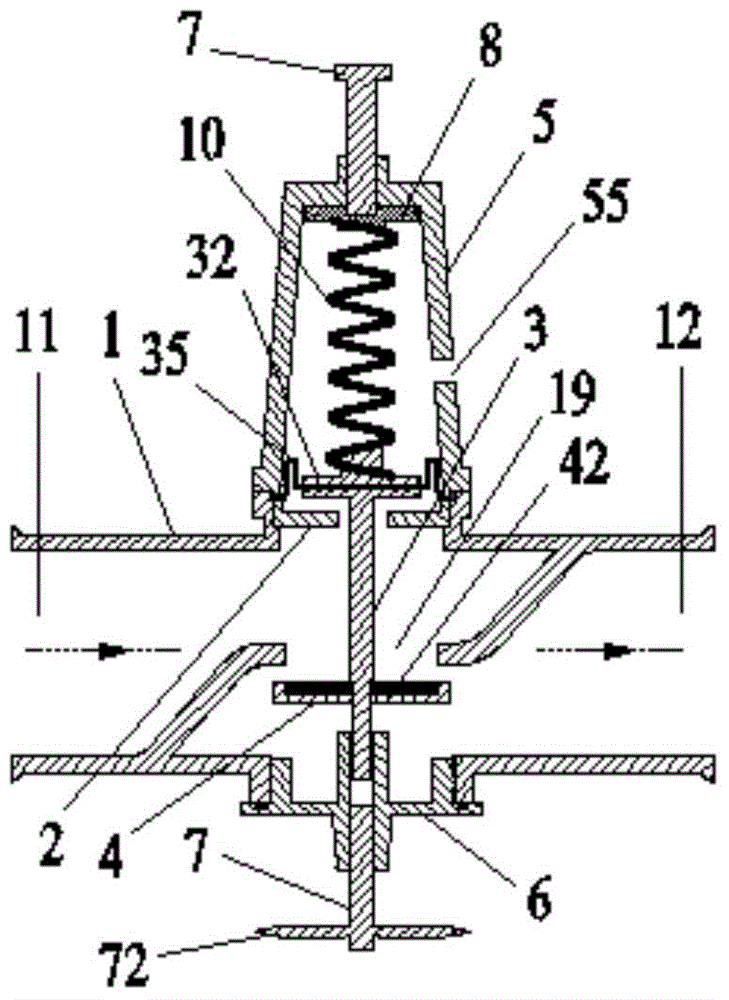 Irrigation multifunctional mass-flow reducing valve