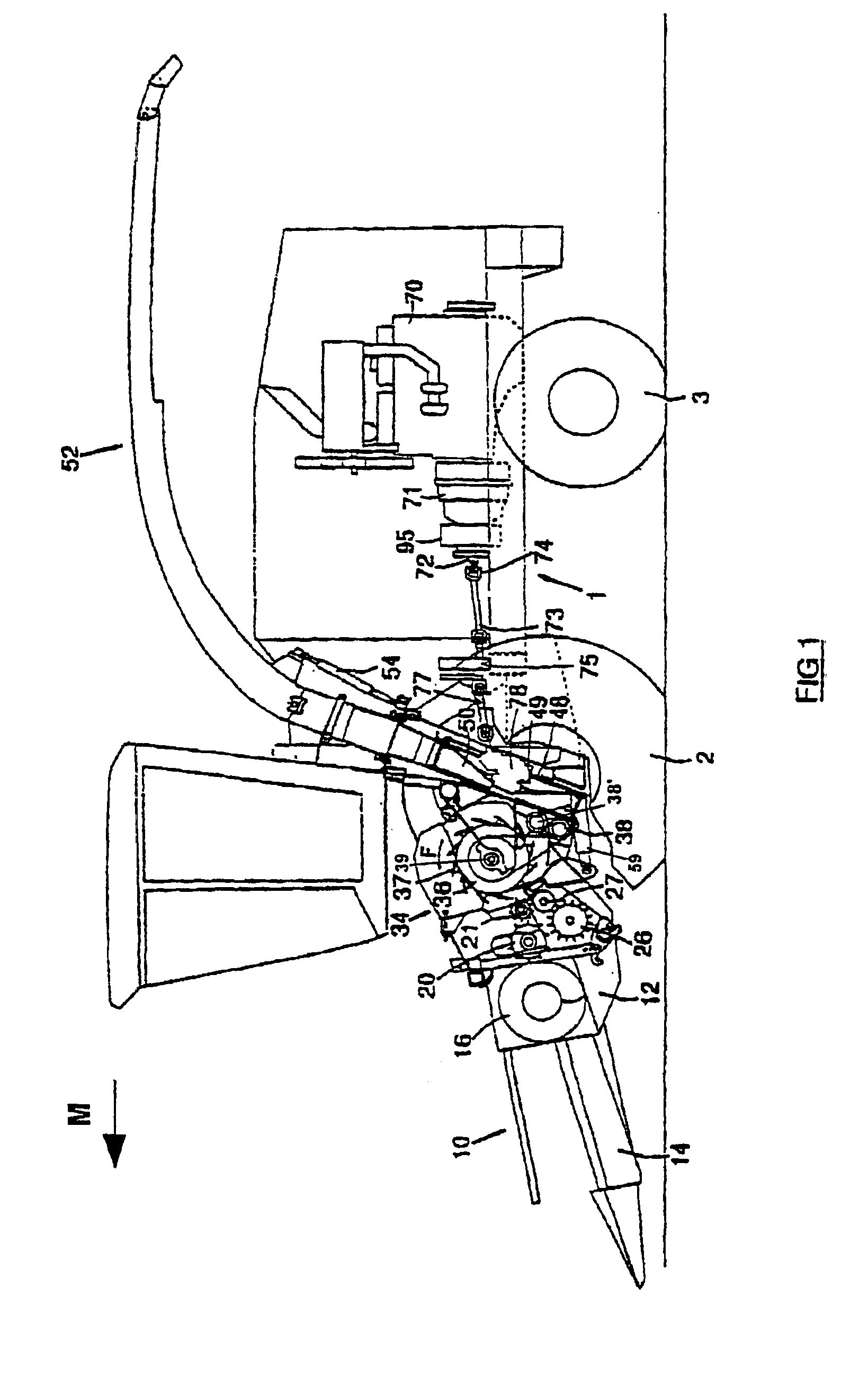 Agricultural harvesting machines and front attachments therefor