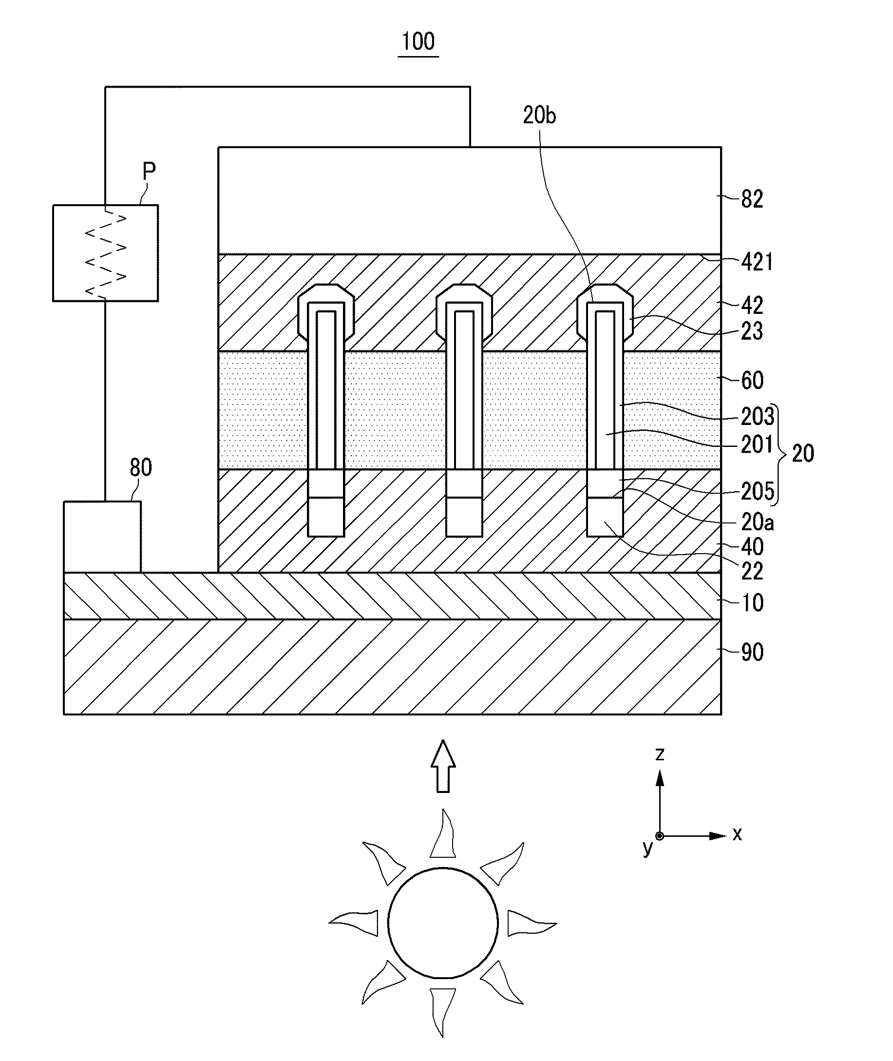 Solar cell capable of recycling a substrate and method for manufacturing the same