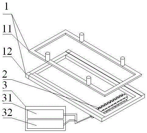 A detection device and method for LED chips and devices