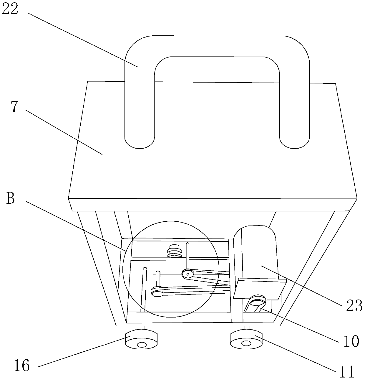 Automatic film embedding machine