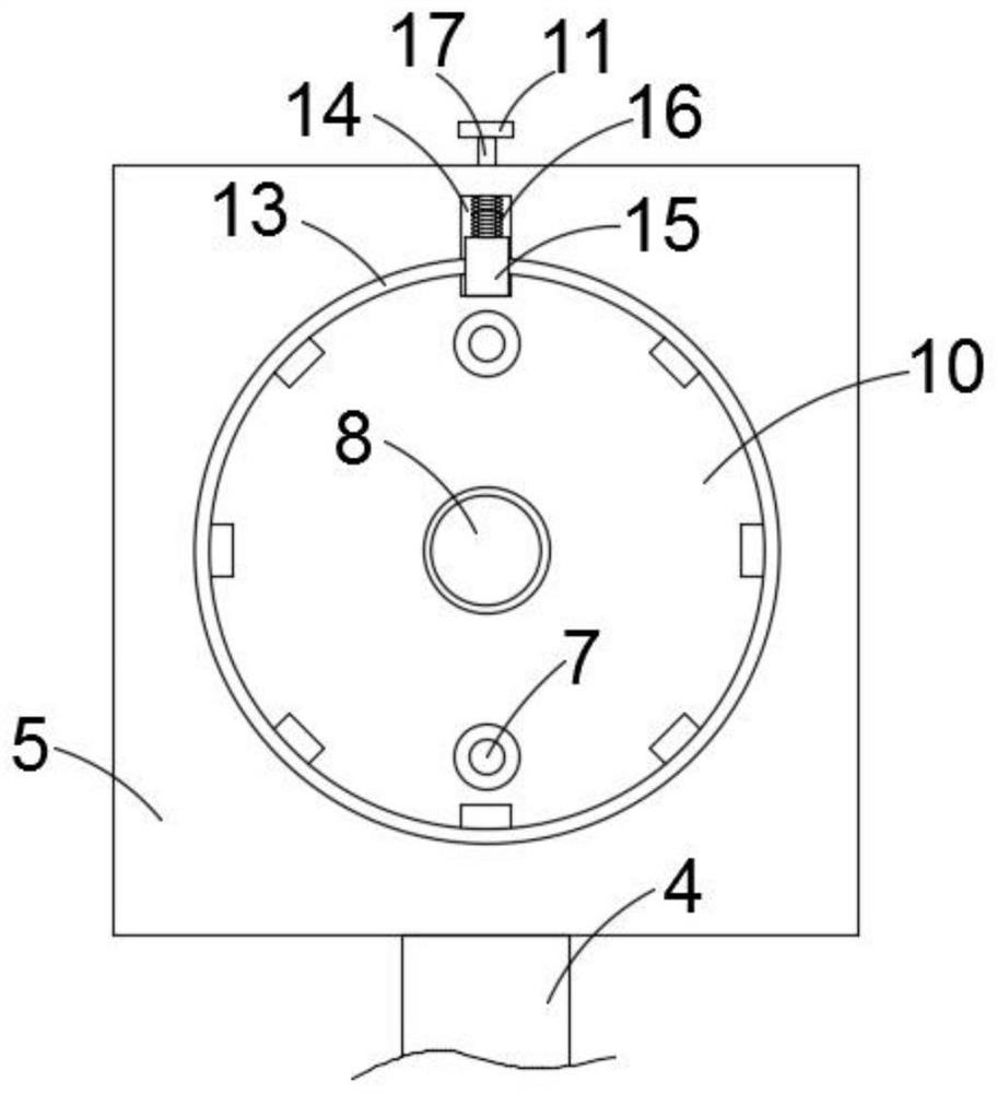 Multifunctional clamp for machine manufacturing