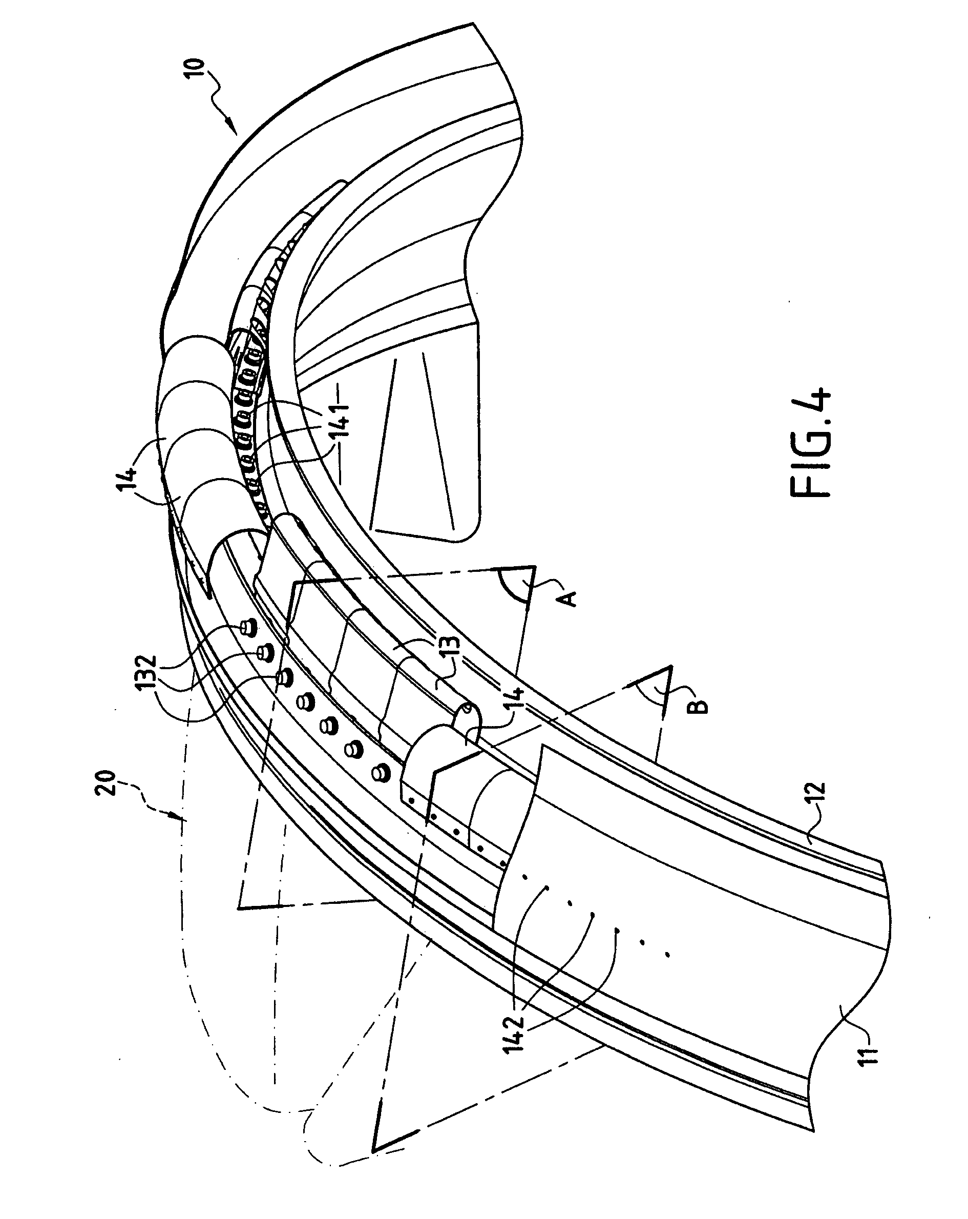 Mixer For Separate-Stream Nozzle