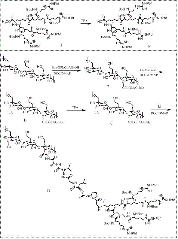 Preparation method and application of multi-stage liver-targeted intelligent nano drug delivery system