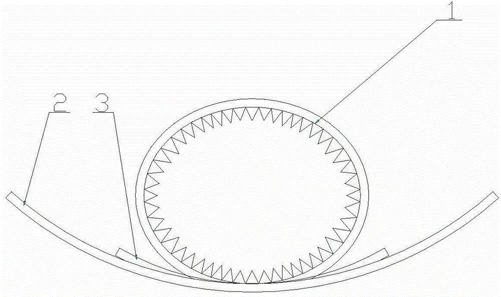 Internal fixation device for upper anterior cervical fusion