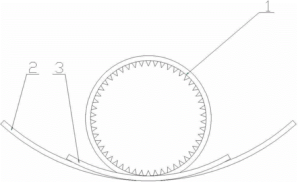 Internal fixation device for upper anterior cervical fusion