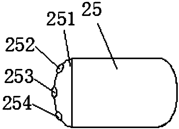 Electrophoresis paint-spraying pretreatment device for surfaces of mechanical parts and fittings