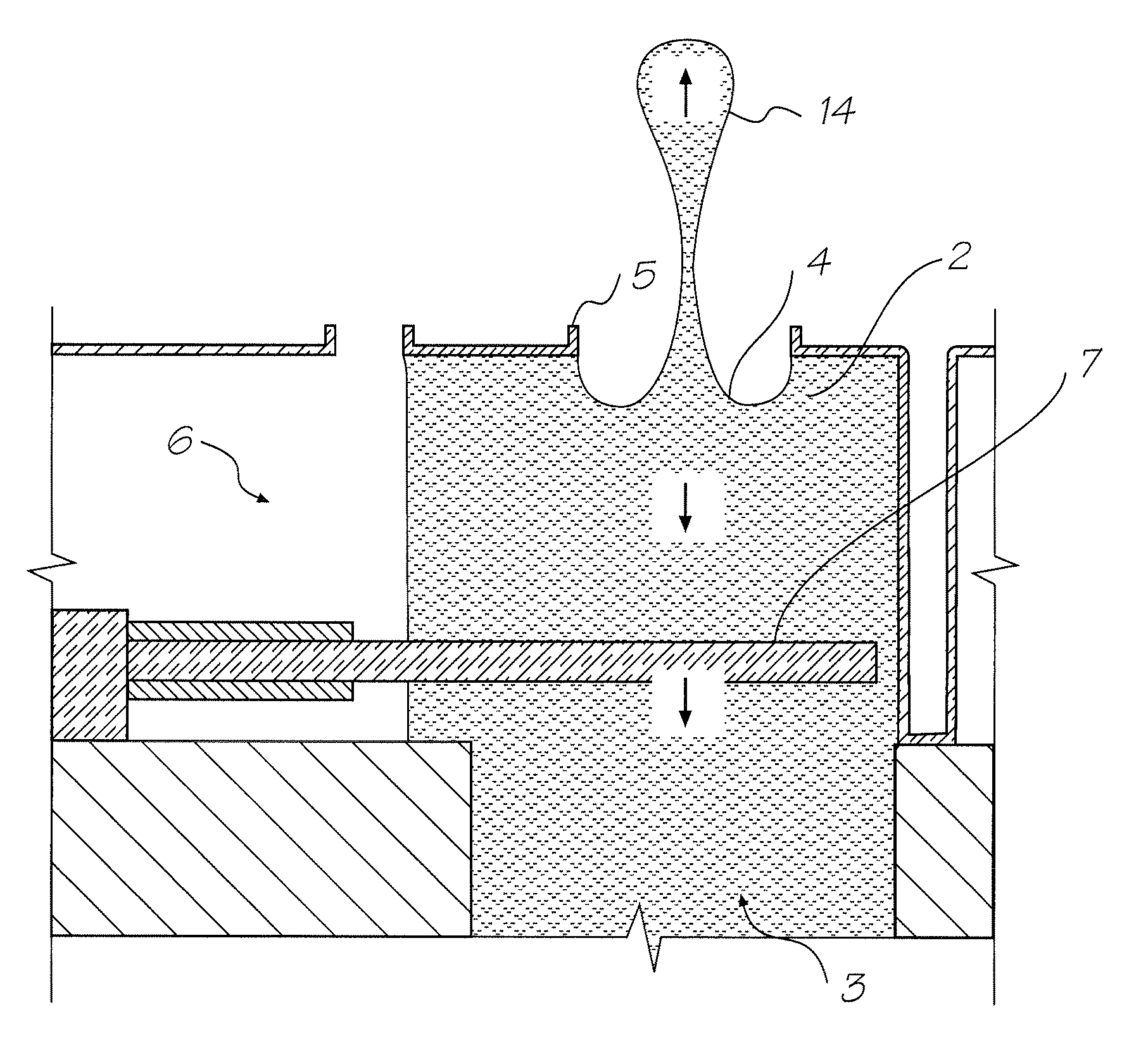 High nozzle density printhead ejecting low drop volumes