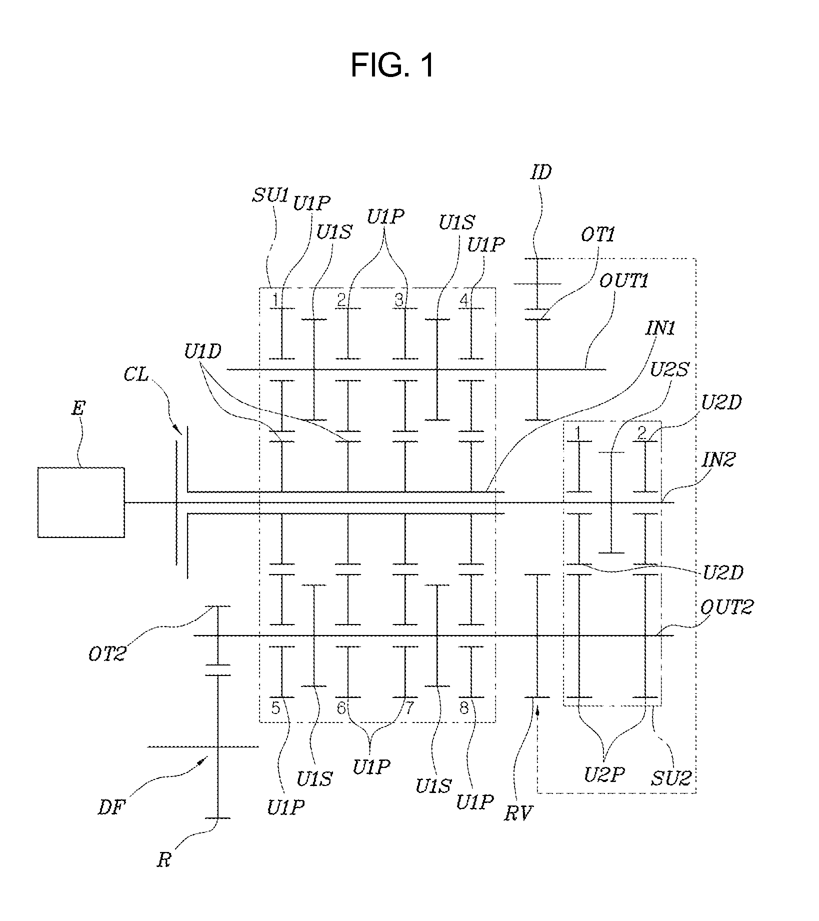 Transmission for vehicle