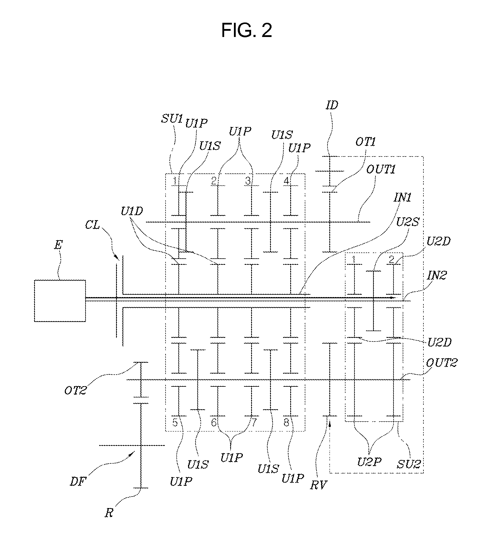 Transmission for vehicle