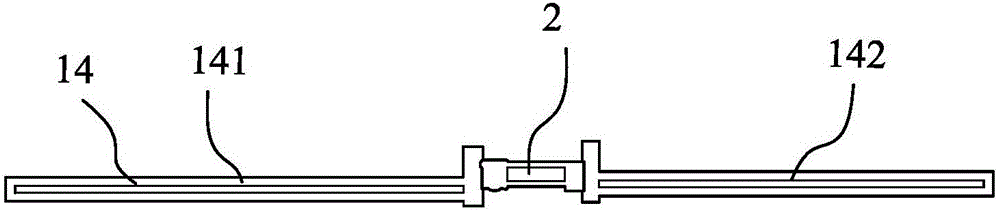 Testing probe and testing method for ripples and noises of power supply