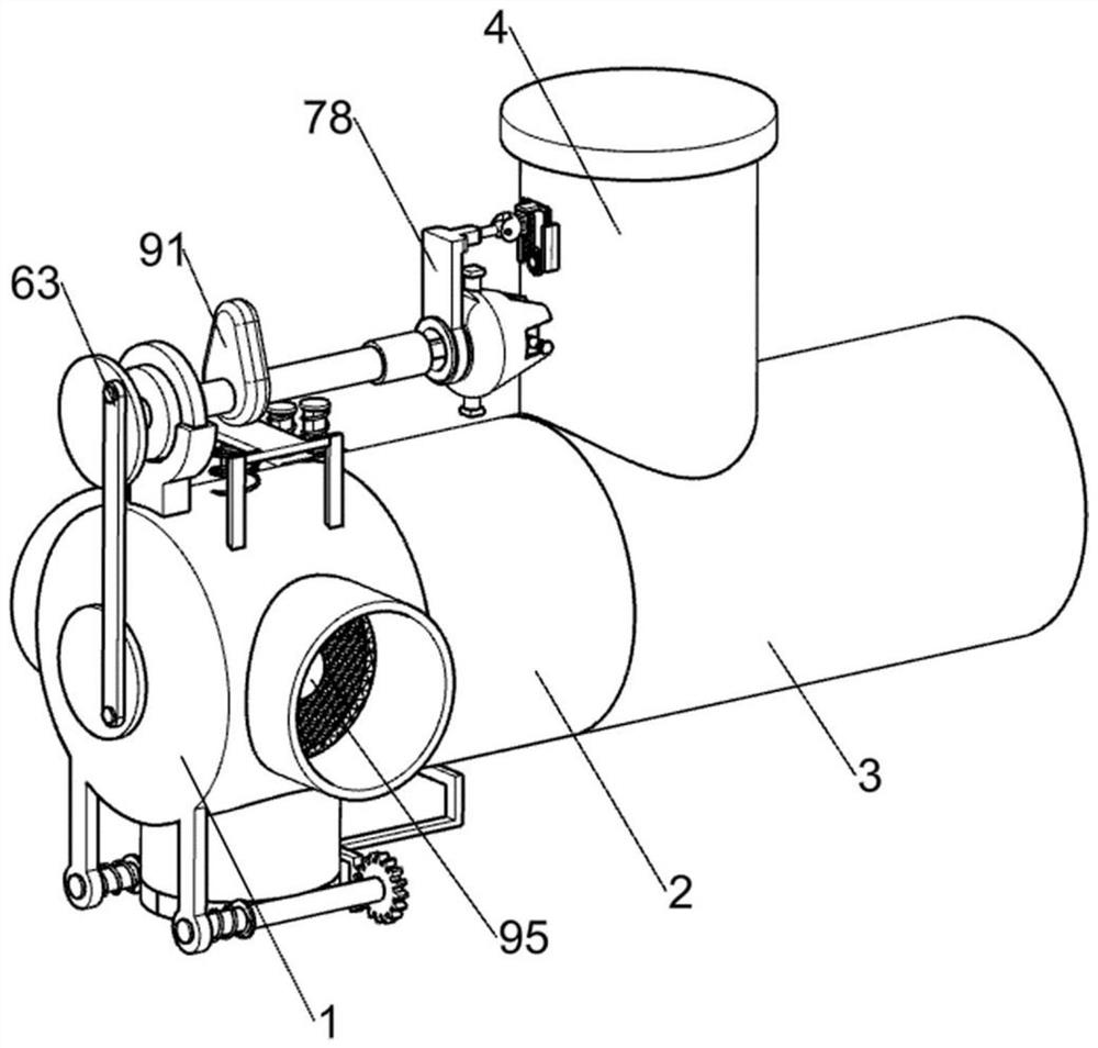 Impeller type water suction pump suitable for shallow rivers and easy to clean