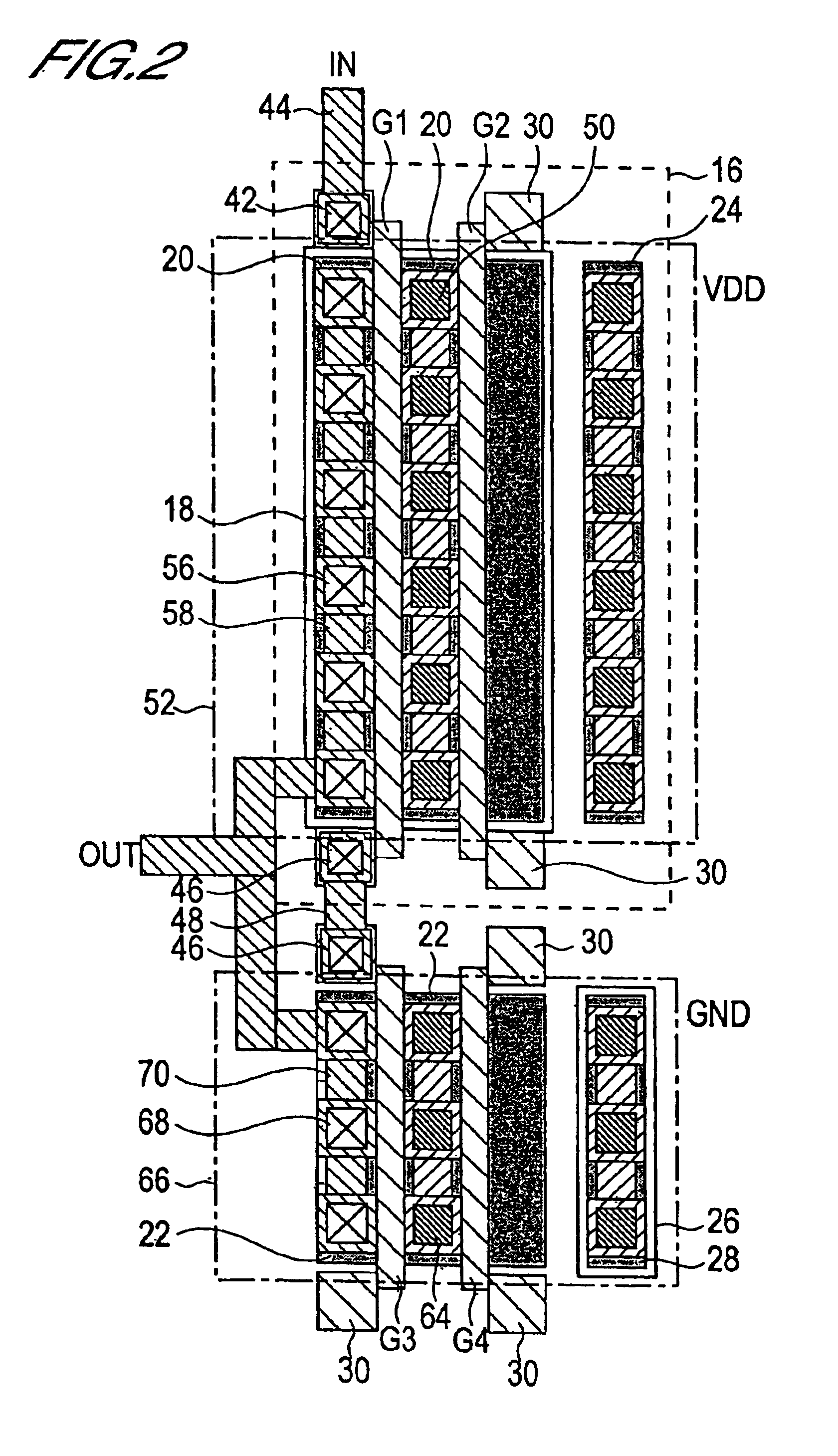 Basic cells configurable into different types of semiconductor integrated circuits