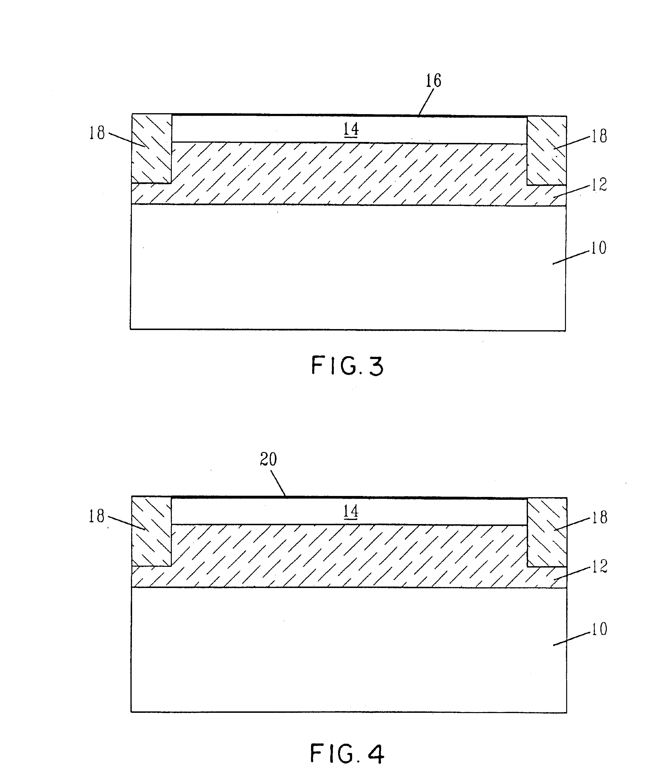 Fully-depleted SOI MOSFETs with low source and drain resistance and minimal overlap capacitance using a recessed channel damascene gate process